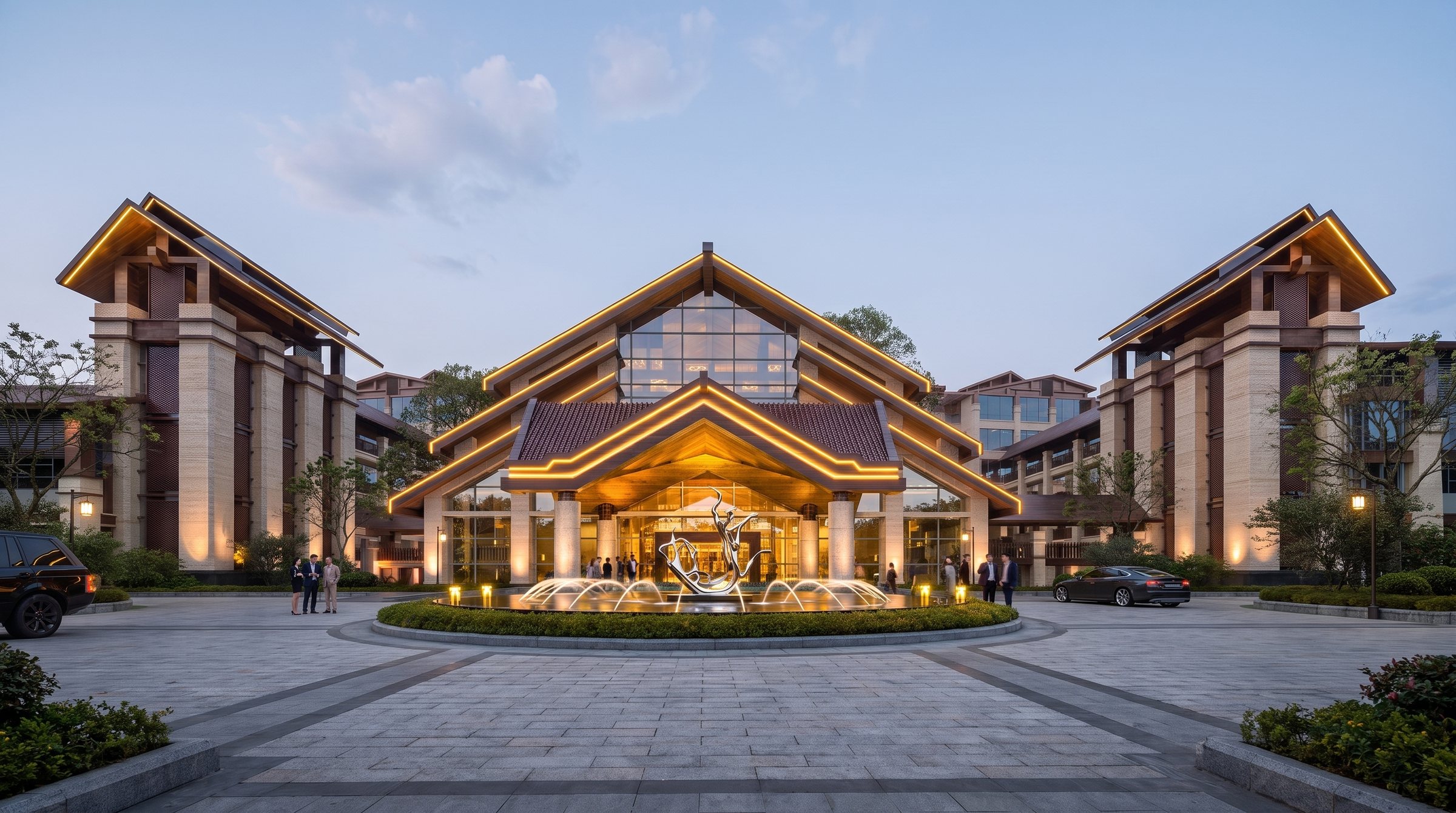 Hospitality & Resort Scenes visual study