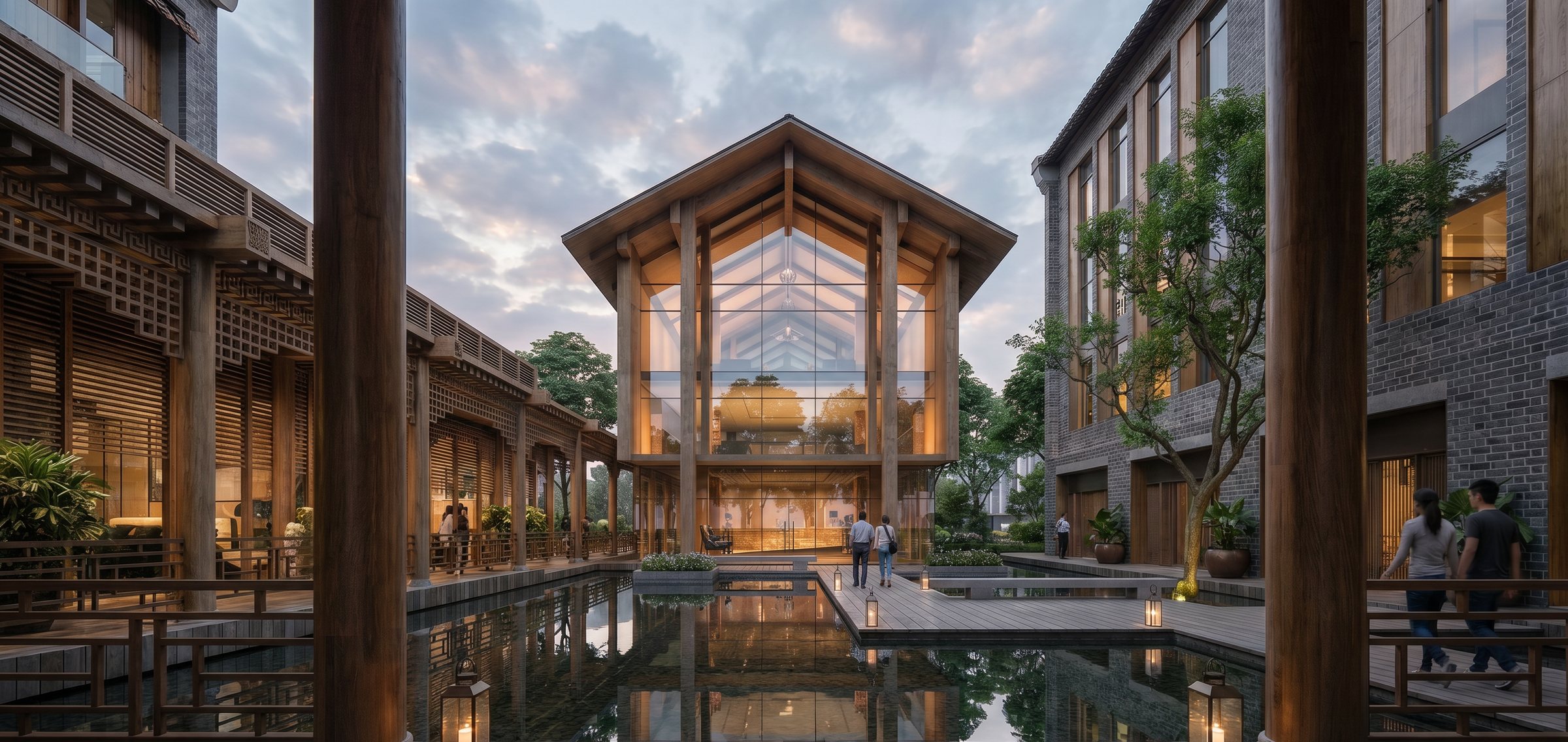 Nature Retreat Atmospheres visual study