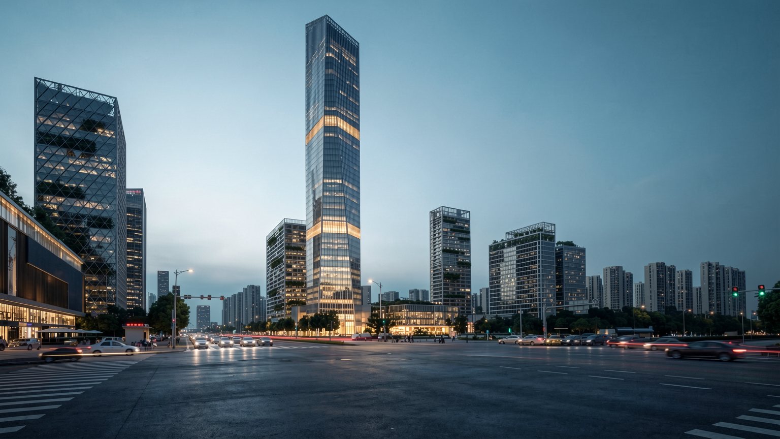 Urban Commercial Visions visual study