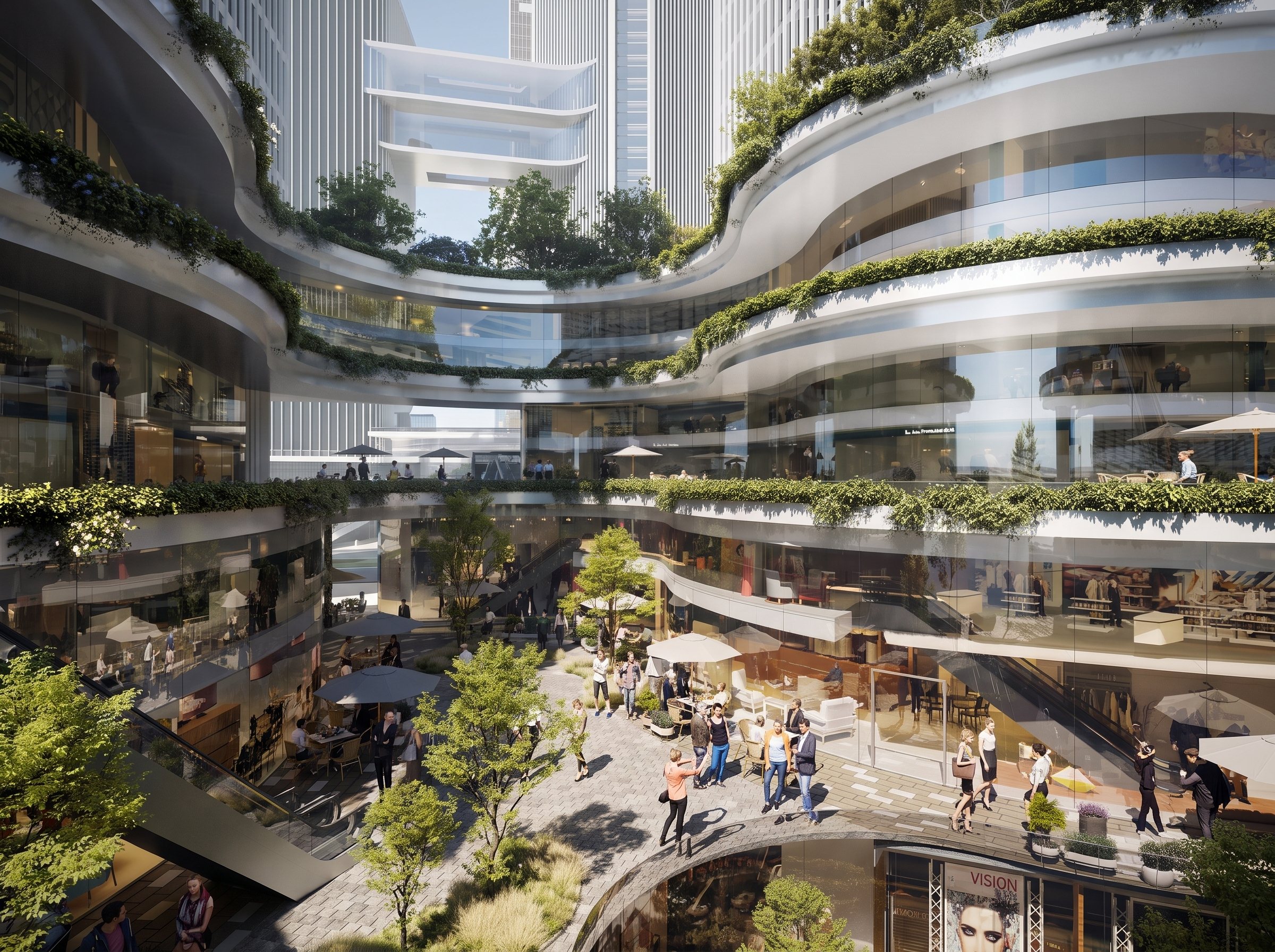 Urban Commercial Visions visual study