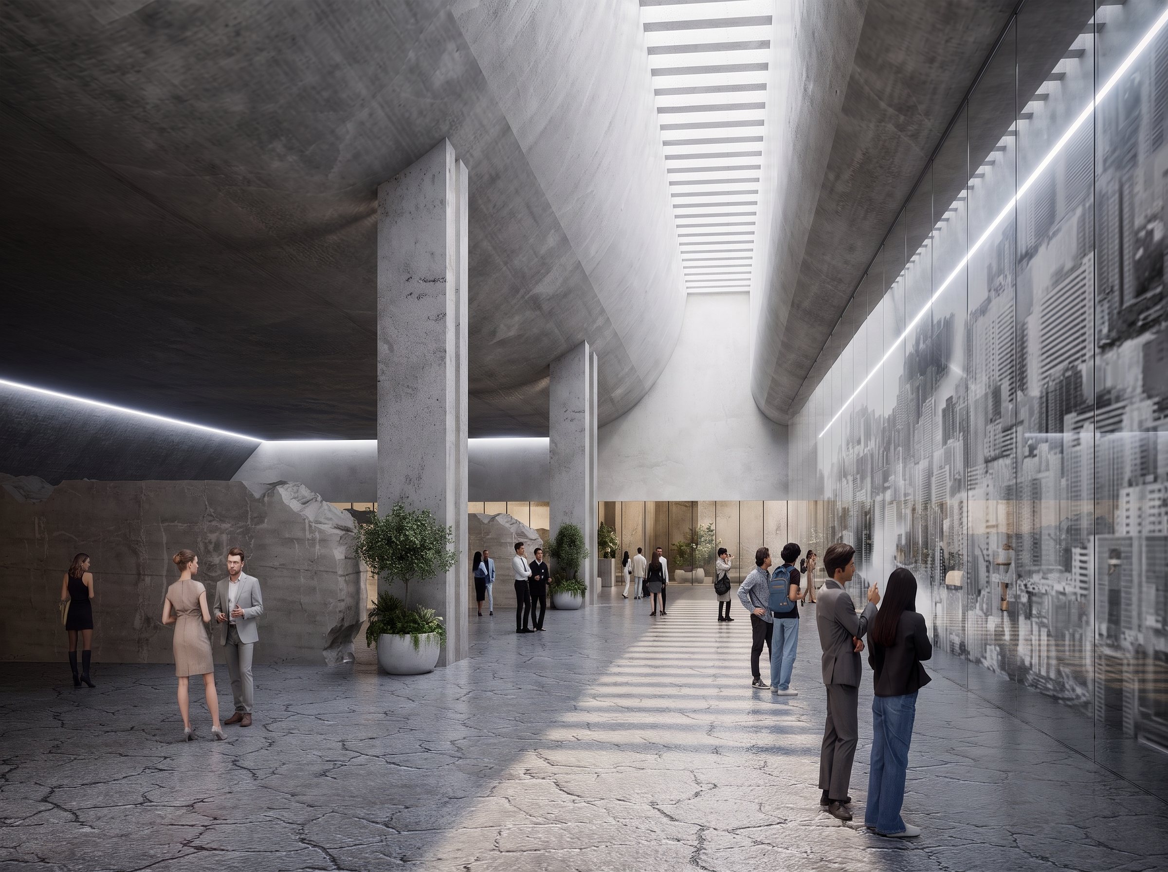 Urban Commercial Visions visual study