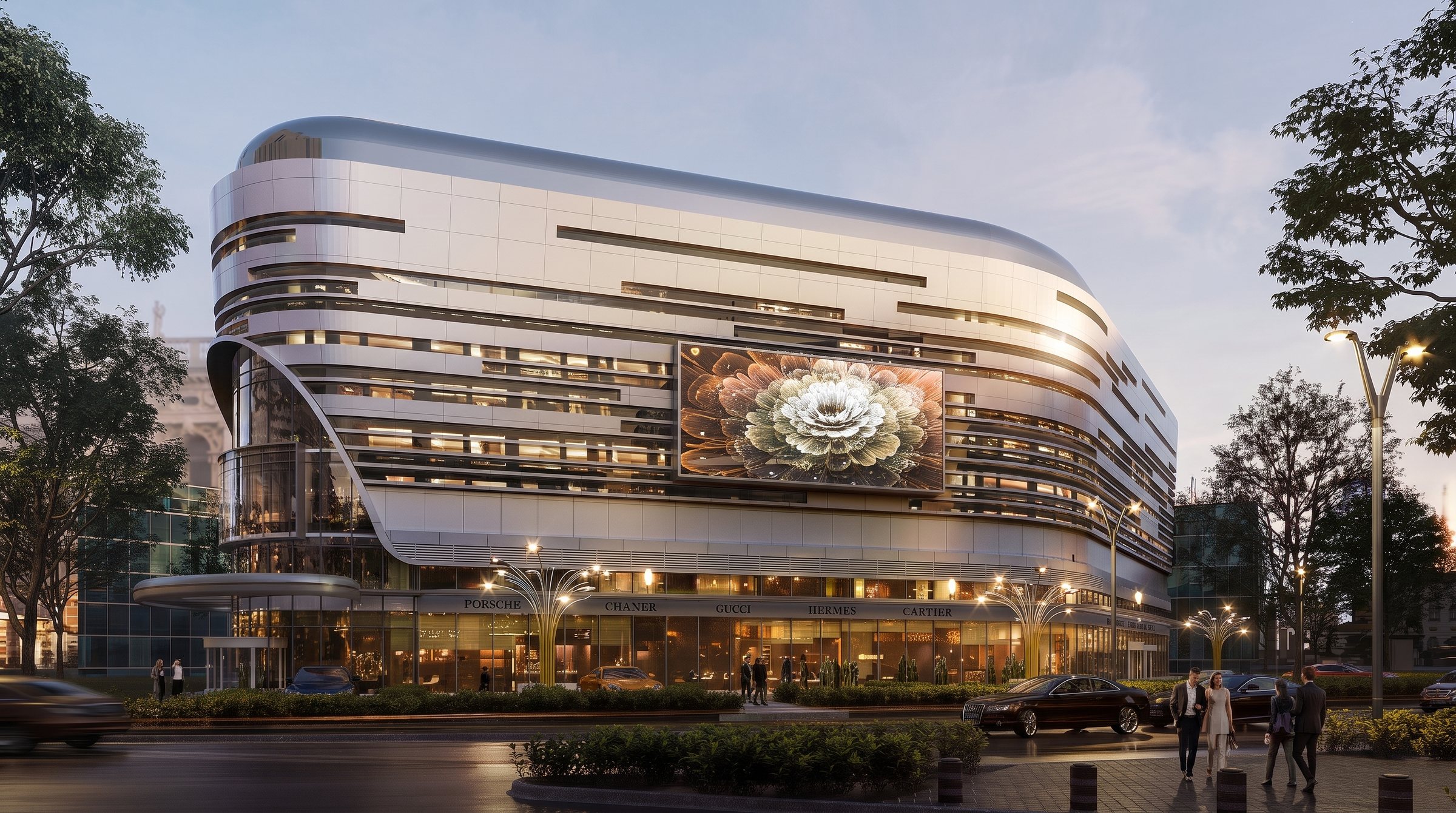 Urban Commercial Visions visual study