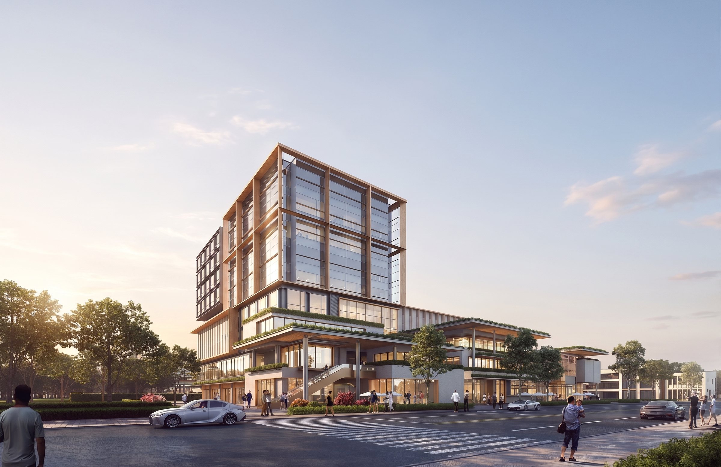 Urban Commercial Visions visual study