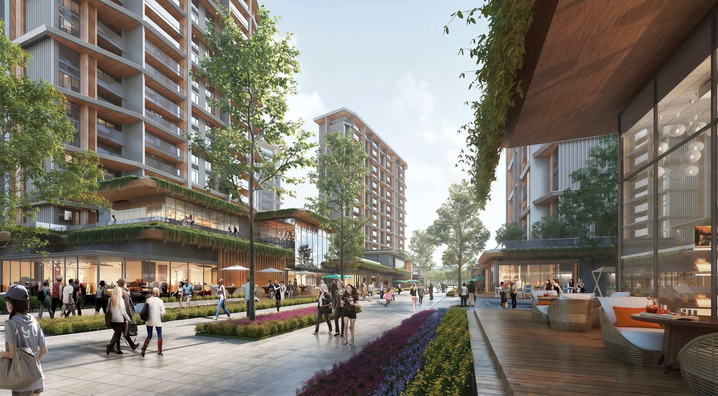 Urban Commercial Visions visual study