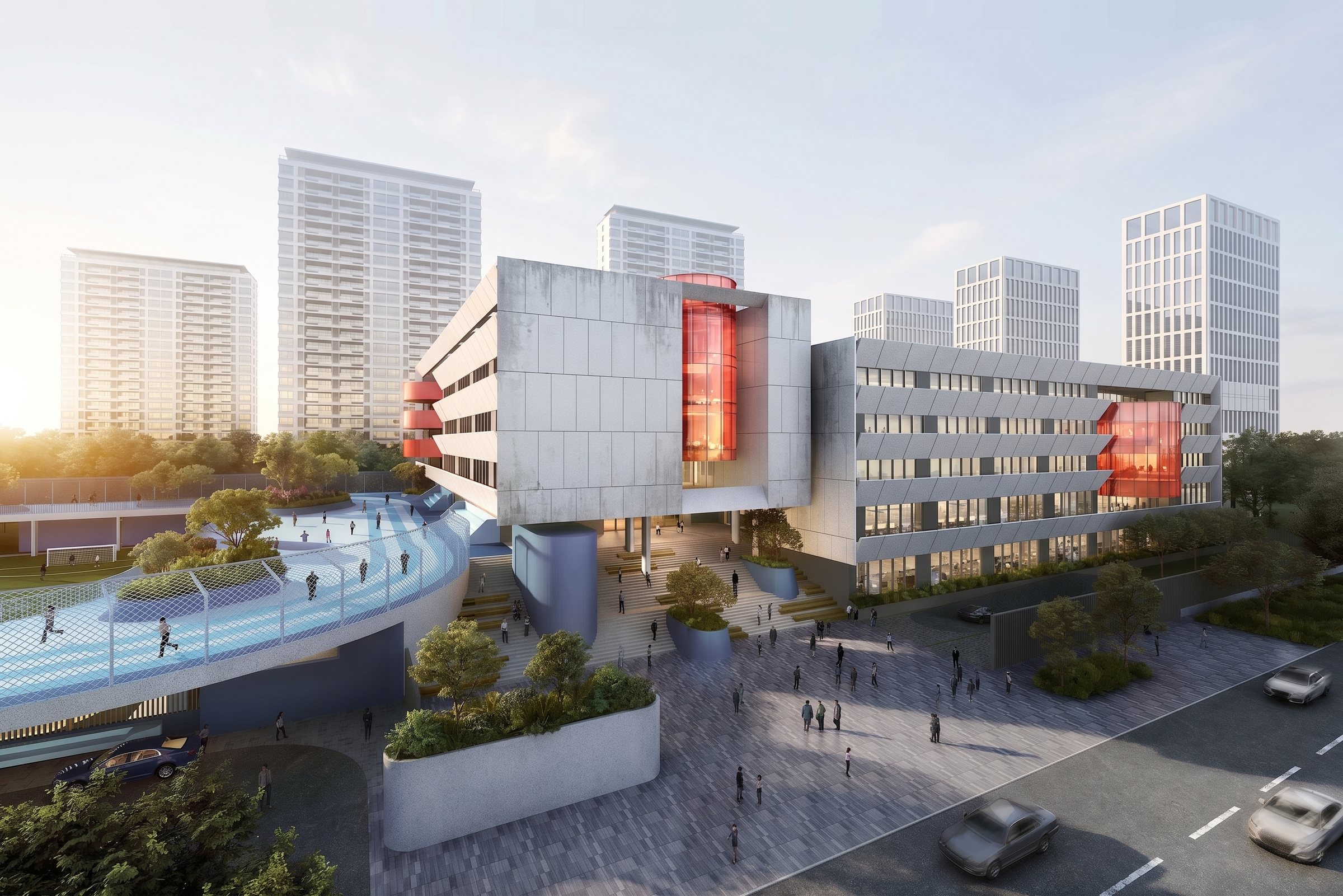 Urban Commercial Visions visual study