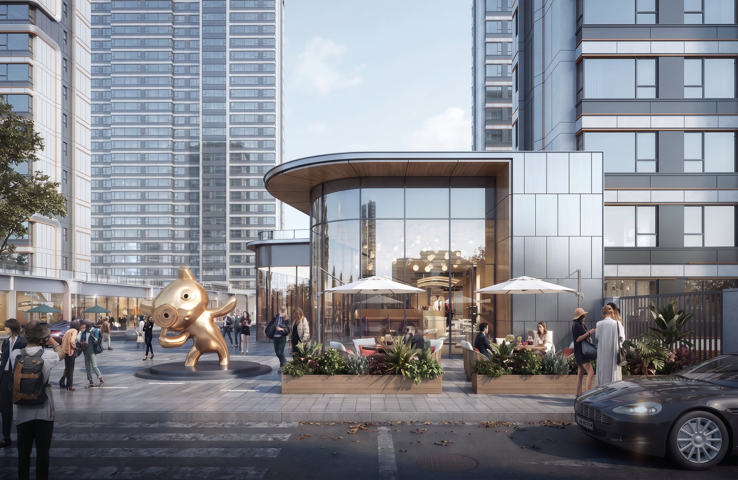 Urban Commercial Visions visual study