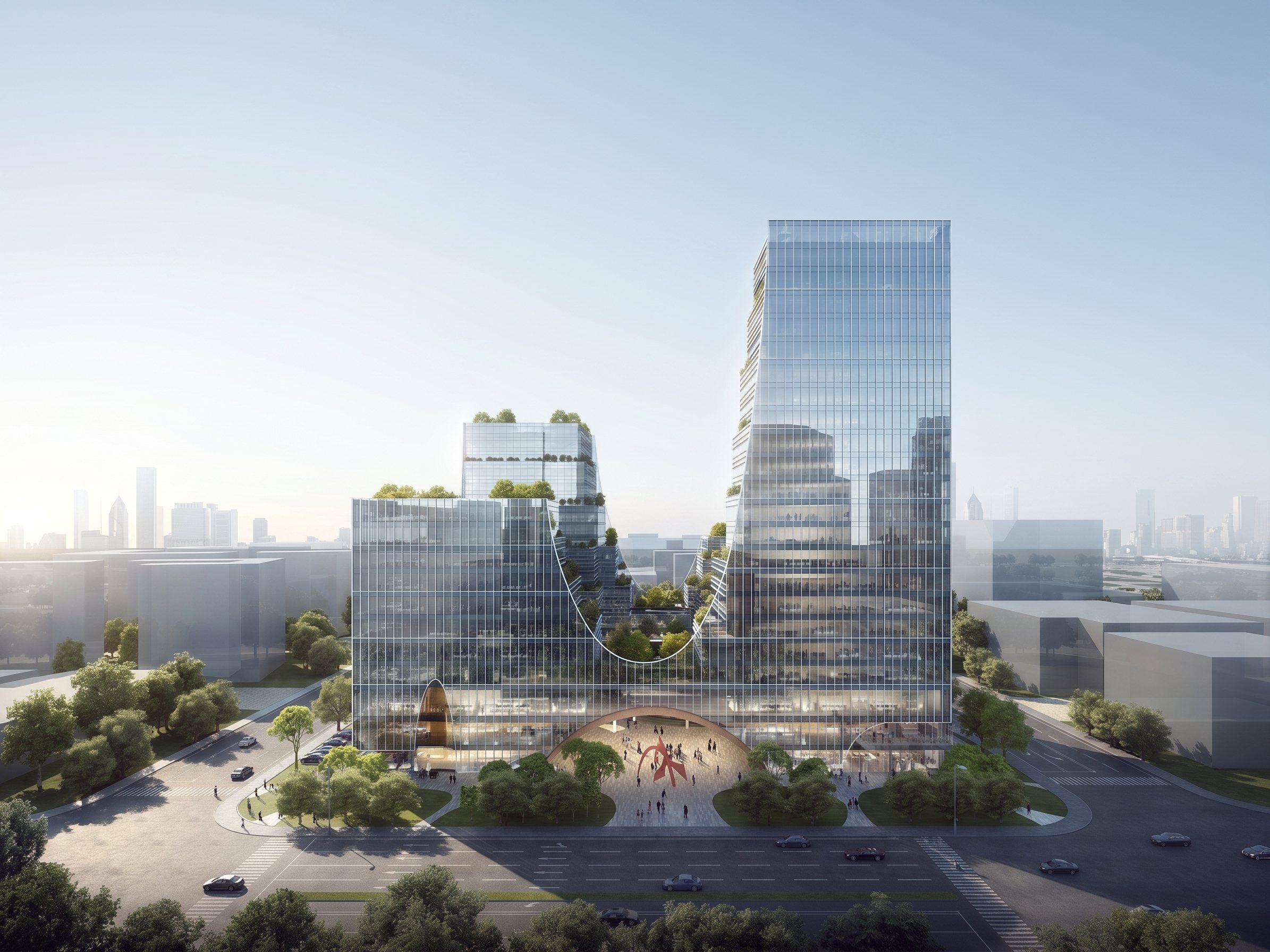 Urban Commercial Visions visual study