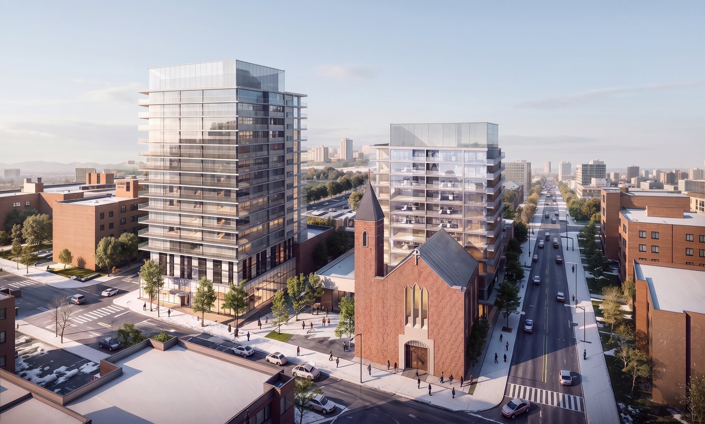 Urban Commercial Visions visual study