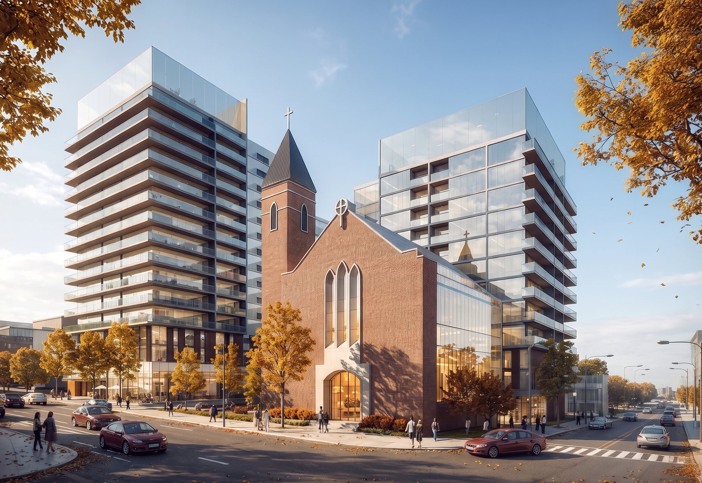 Urban Commercial Visions visual study