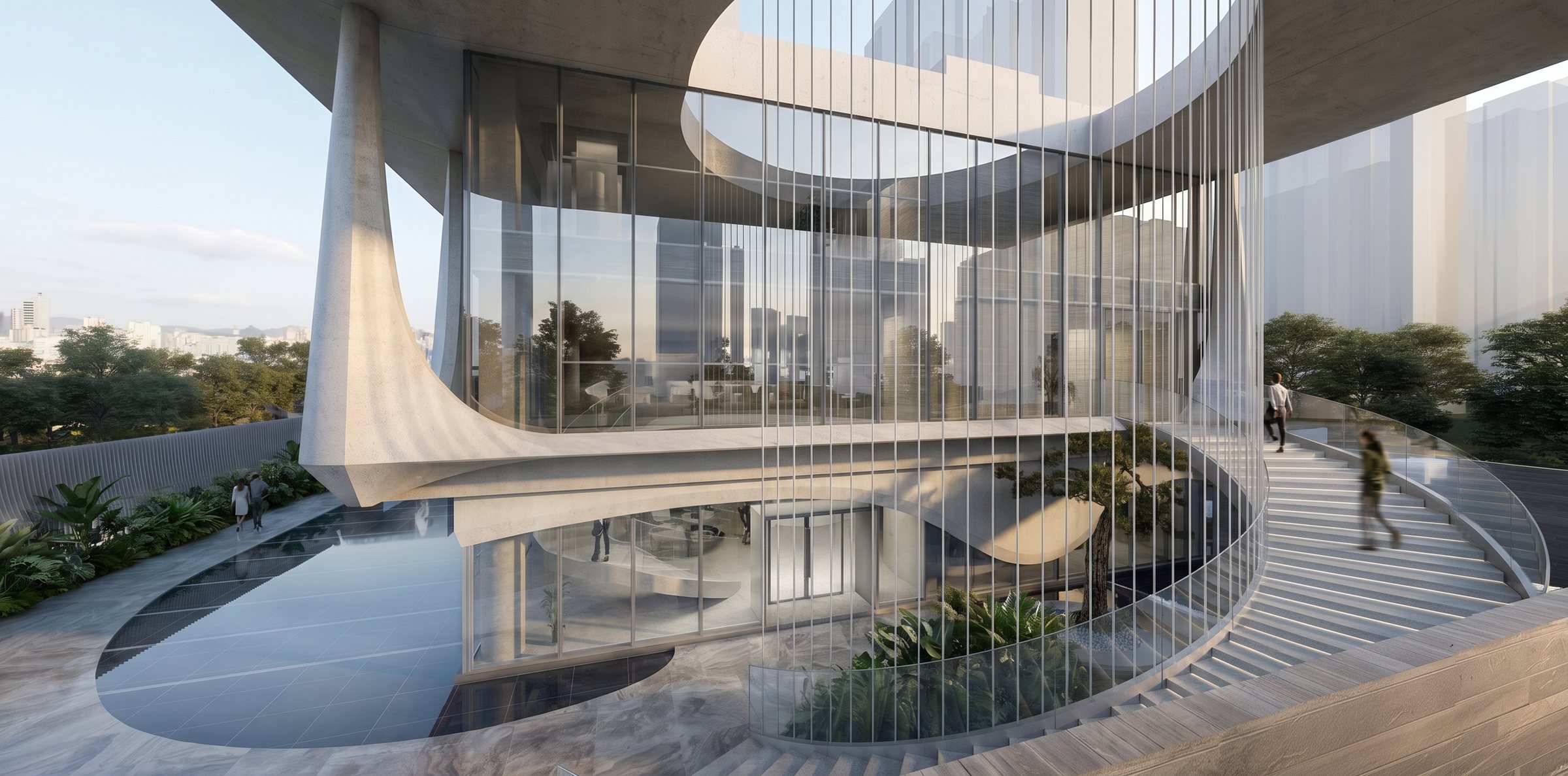 Waterfront Architecture visual study